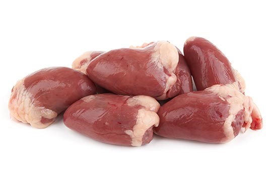 can dogs eat raw chicken hearts