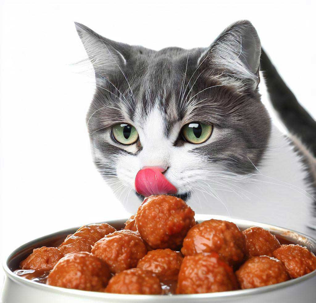 can cats eat meatballs