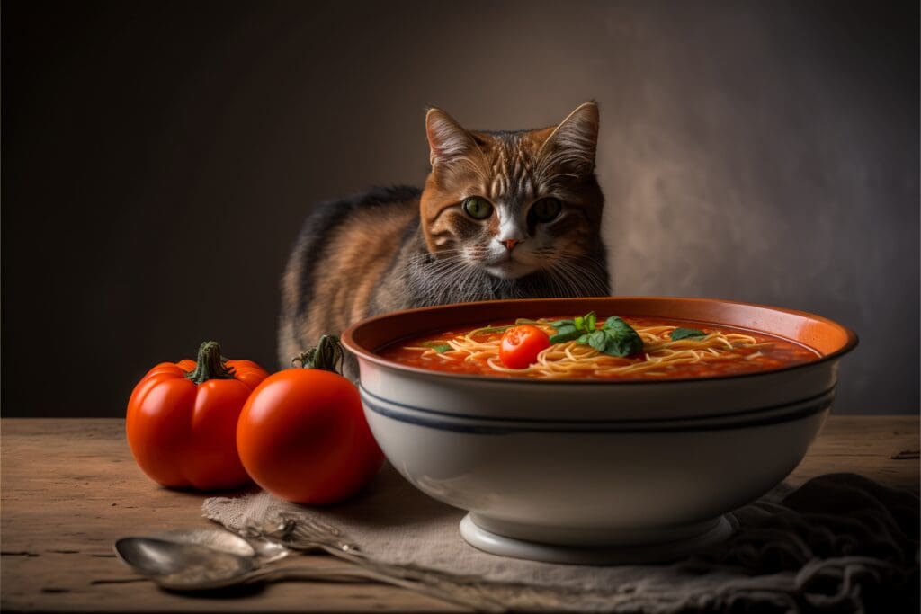 can cats eat tomato soup