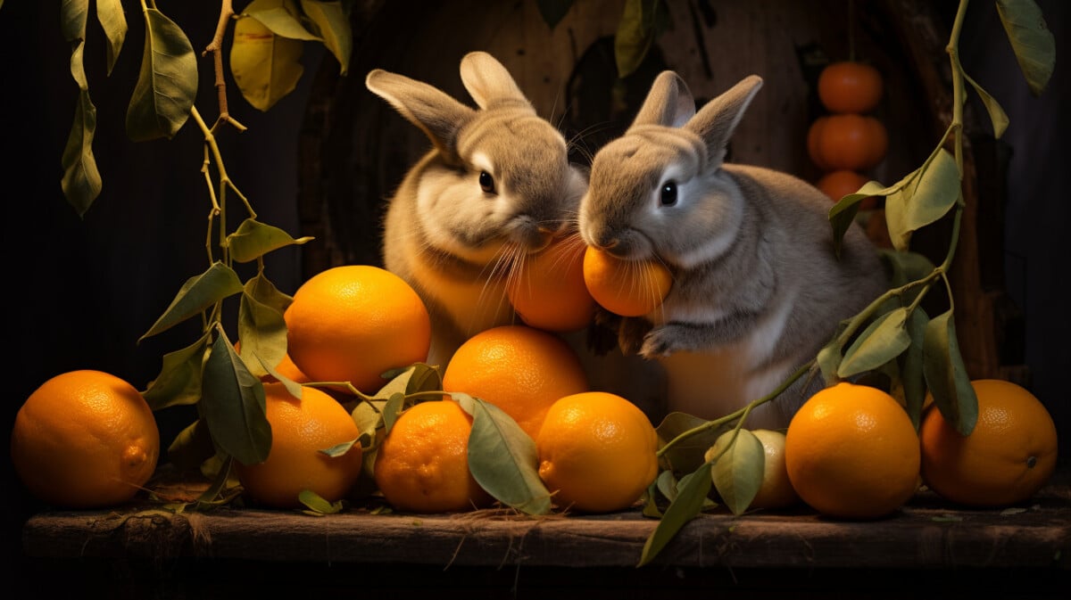 can rabbits eat mandarin oranges